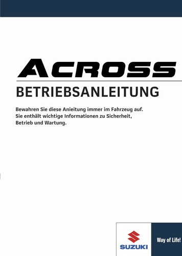 Suzuki across phev - across,