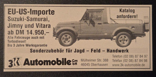 Suzuki samurai jimny - suzuki,