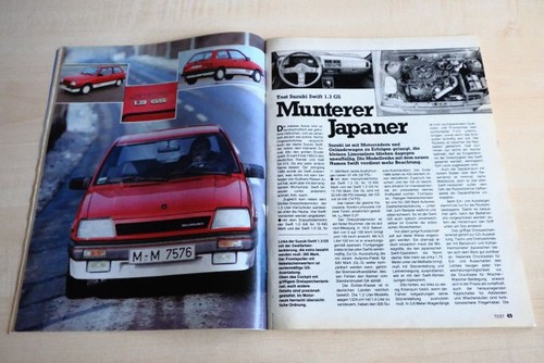 Mot 1985 suzuki swift 3 - mot,